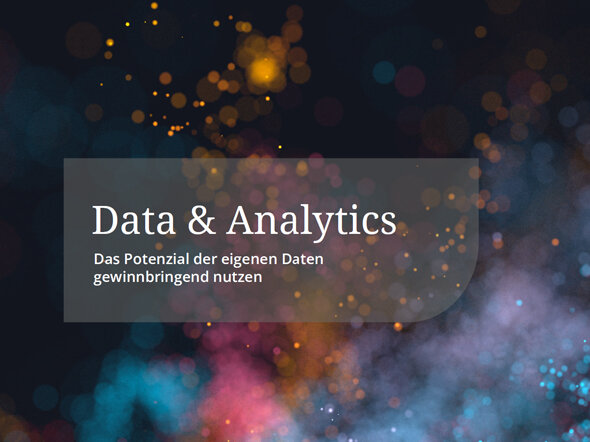 Grafik: Titelblatt Whitepaper Data Analytics