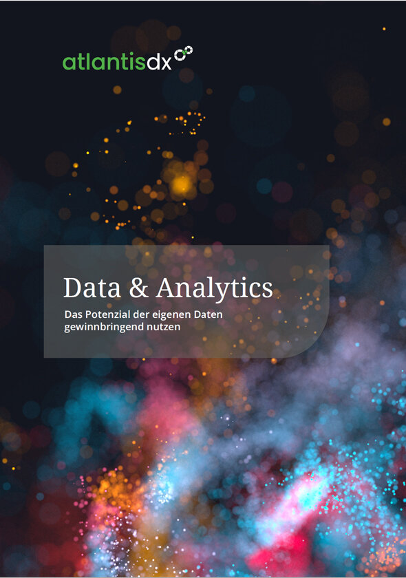 Data und Analytics Whitepaper Grafik: Titelblatt Data und Analytics Whitepaper