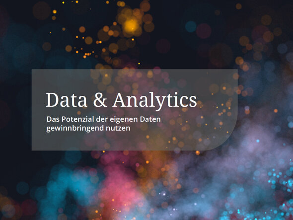 Grafik: Titelblatt Whitepaper Data Analytics