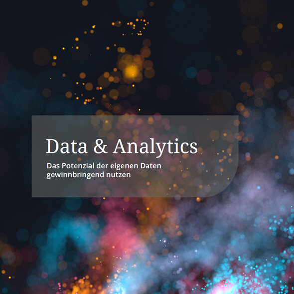 Grafik: Titelblatt Whitepaper Data Analytics