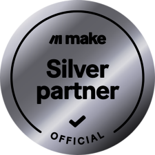 Official Make Silver Partner Badge