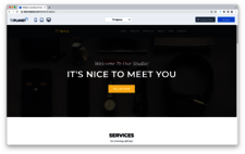 atlantis dx - TYPO3 Template für Firmenwebsites Screenshot eines TYPO3 Templates für Firmenauftritte