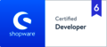 Badge: Shopware 6 Certified Developer