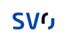 Logo mit den Buchstaben S, V und O in verschiedenen Blautönen.