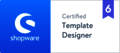 Badge: Shopware 6 Certified Template Designer