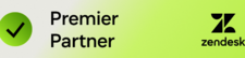 Offizielles Zendesk Premier Partner Badge