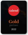 Logo Talend Gold Partner Logo Talend Gold Partner