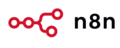 Logo von n8n, einem Open-Source-Automatisierungstool.