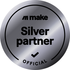 Offizielles Make SilverPartner Badge