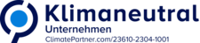 Logo: ClimatePartner Klimaneutrales Unternehmen