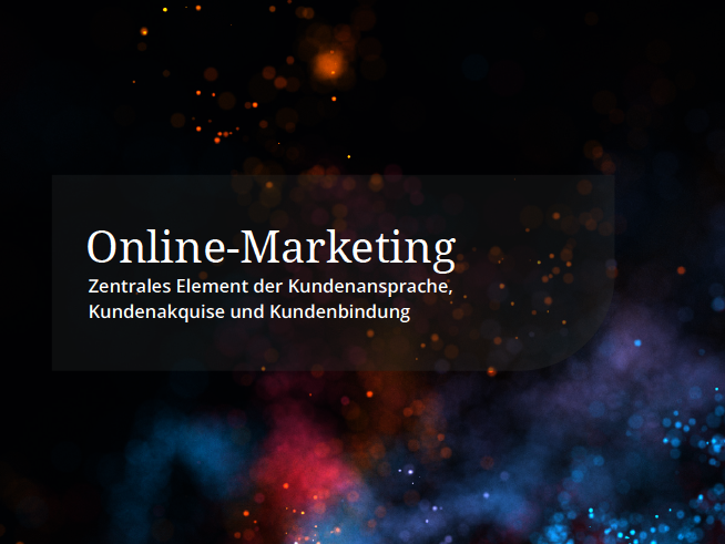 Titelblatt für Whitepaper "Online-Marketing" von atlantis dx