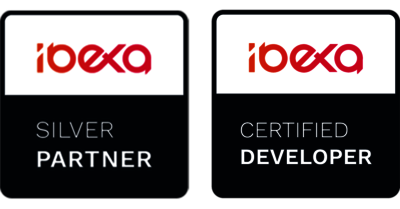 Ibexa Siver Partner Badge und Certified Developer Zertifikat