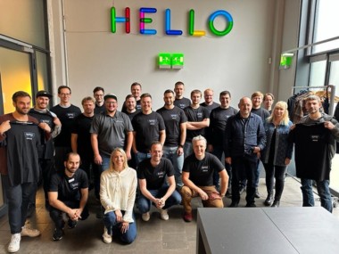 BigCommerce Partnerschaft Teamfoto Teamfoto von einem Partnerevent von BigCommerce