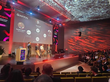 Foto: Vortrag auf der Ibexa Konferenz