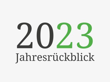 Review of 2023 from atlantis dx Graphic: Dark background with text "Bye 2023! Review of the year"