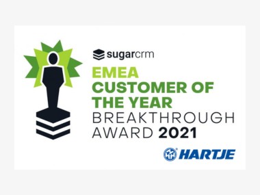 atlantis dx - Customer of the year Award 2021 SugarCRM Customer Breakthrough Award 2021