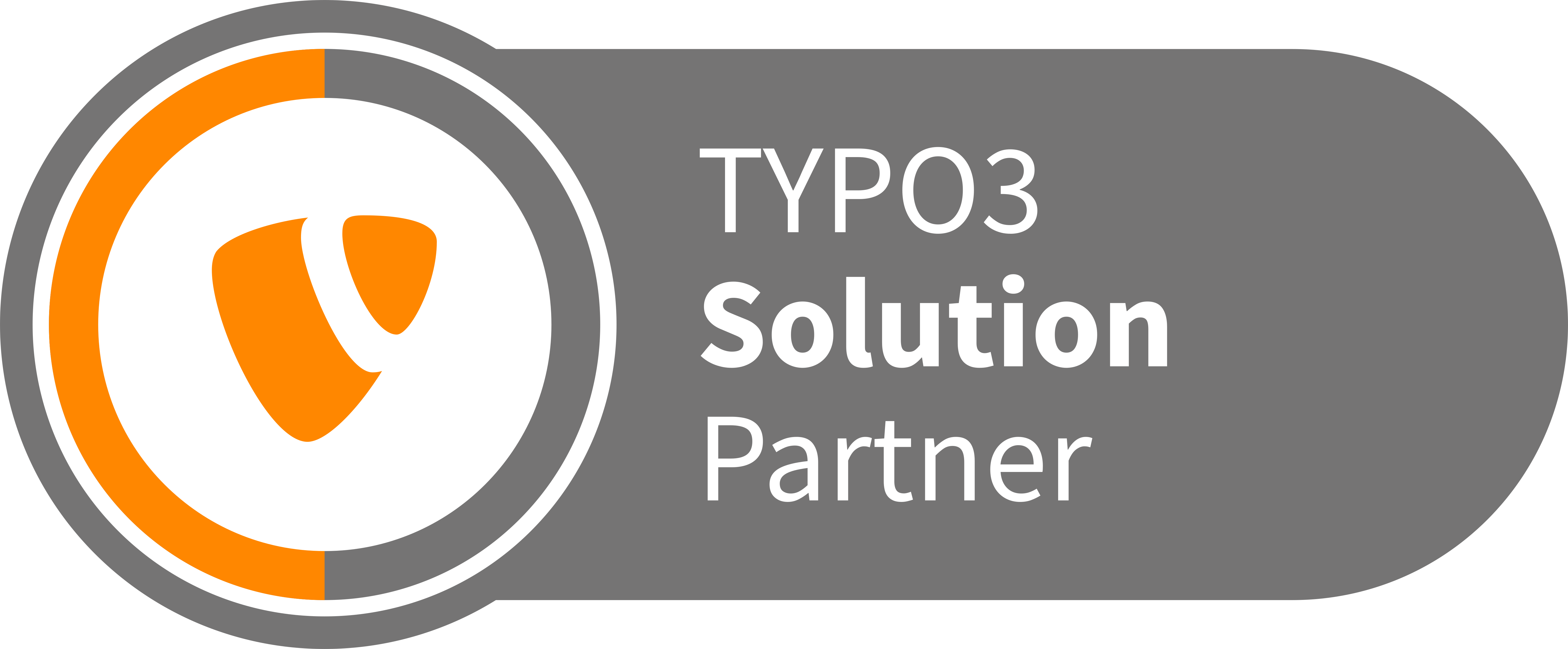 Offizielles TYPO3 Solution Partner Badge