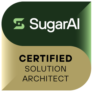 SugarAI Certified Solution Architect Zertifikat