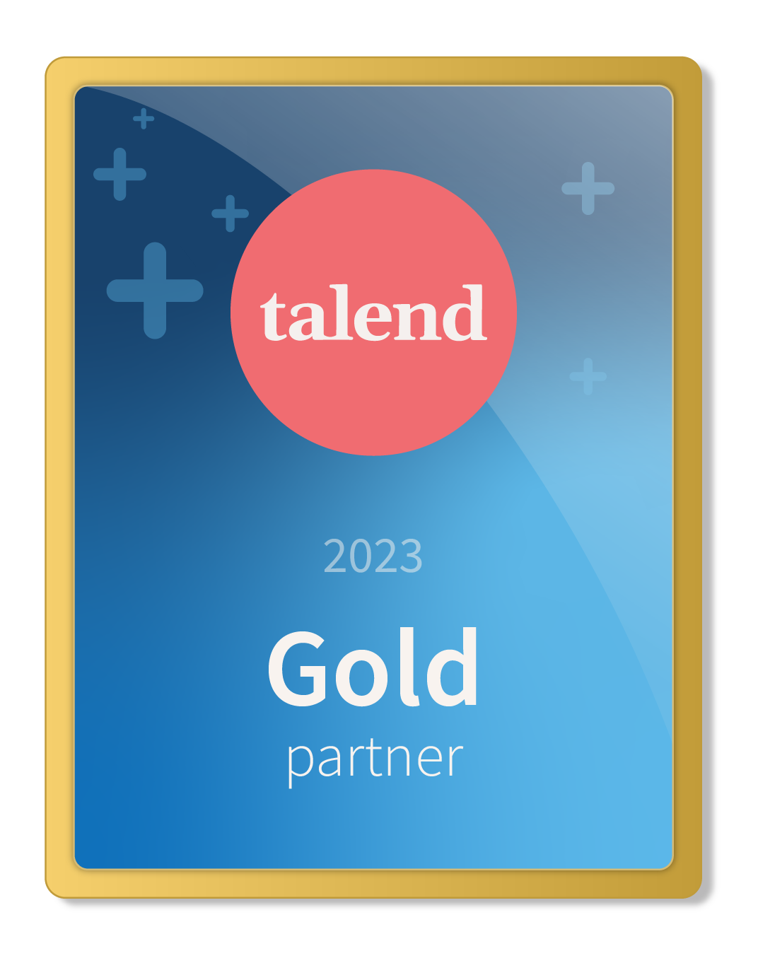 Badge: Talend Gold Partner 2023